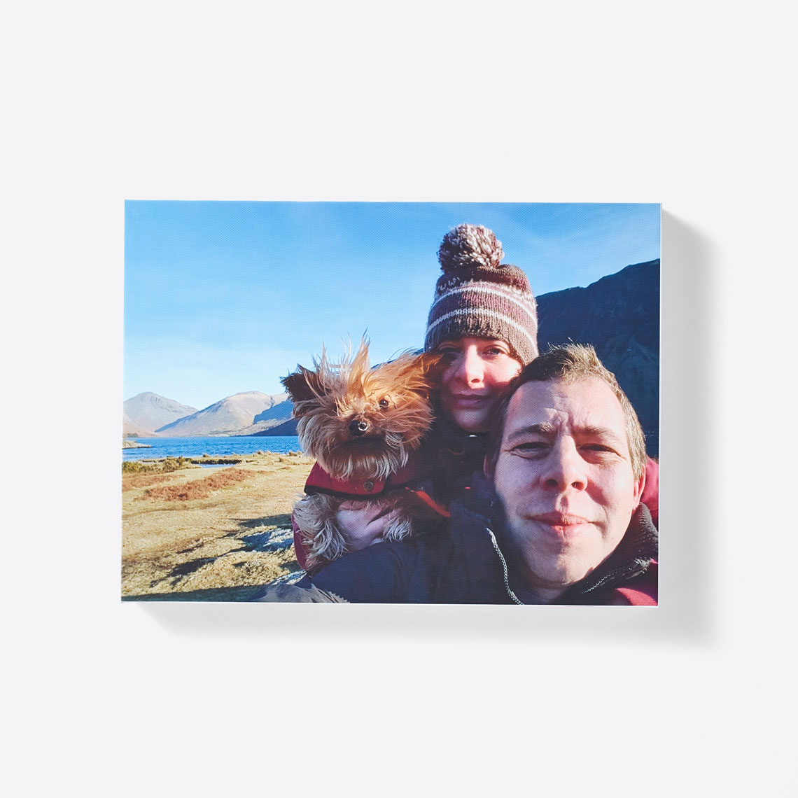 An image of Personalised 16" x 20" Premium Canvas Photo Print | By Truprint